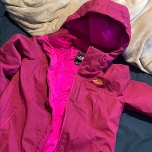 North face jacket. Slightly worn.